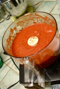 Pizza sauce, no cooking required